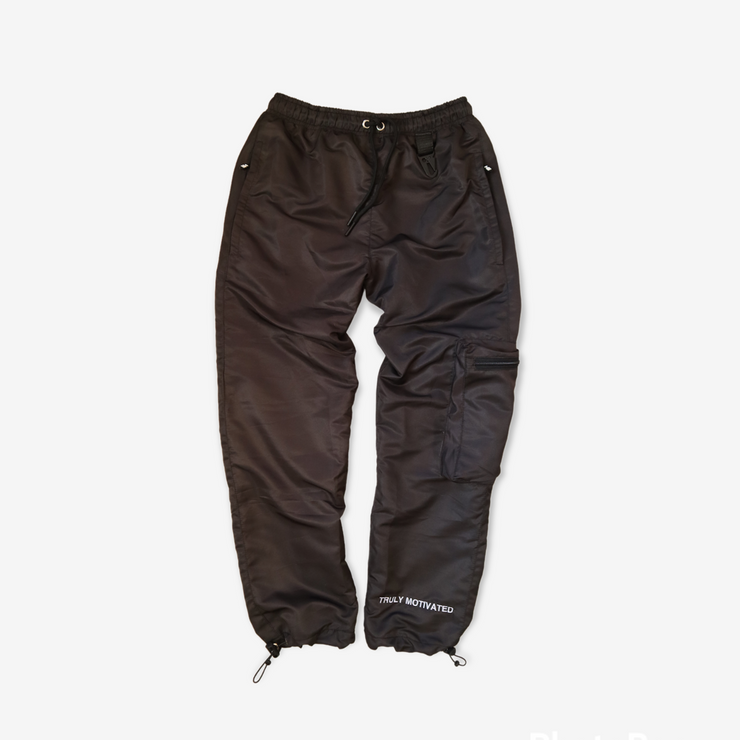 Black TM Cargo Pants